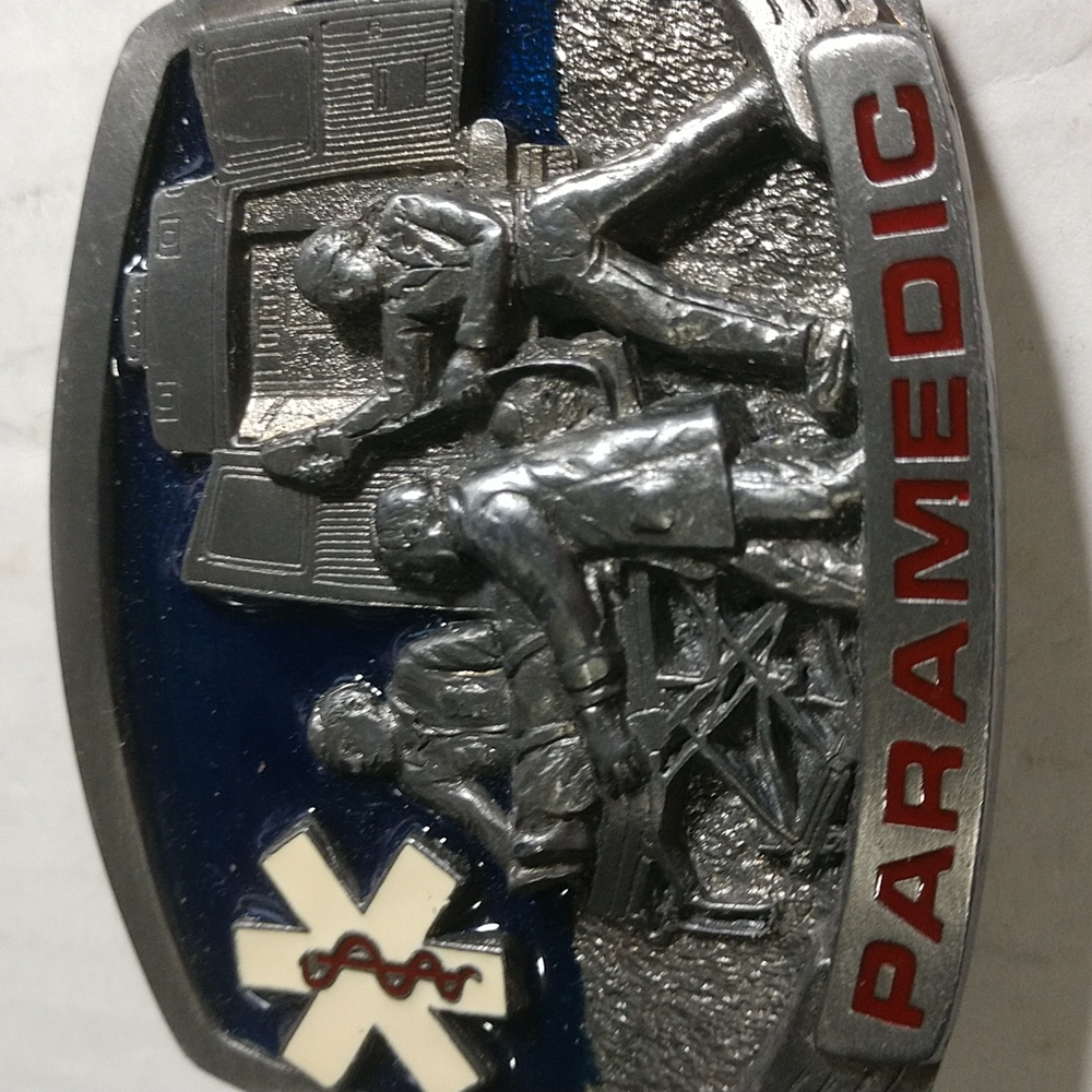Paramedic Medical Belt Buckle Unisex Never Worn
